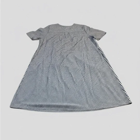 Plus Size Patchwork Gingham Tiered Midi Dress | Short Sleeve | NWOT | Unbranded - Picture 4 of 5